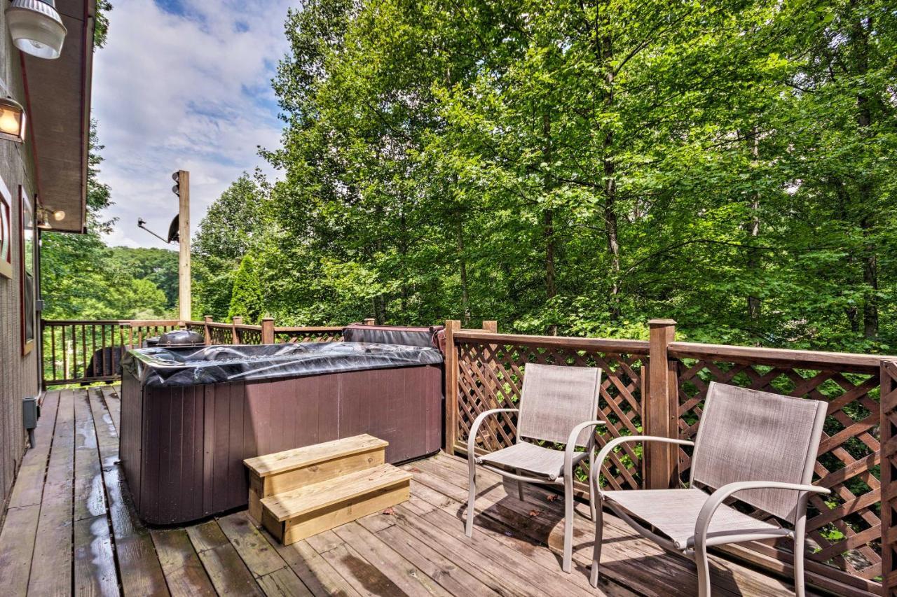 Bryson City Cabin In Smoky Mountains With Hot Tub! Esterno foto