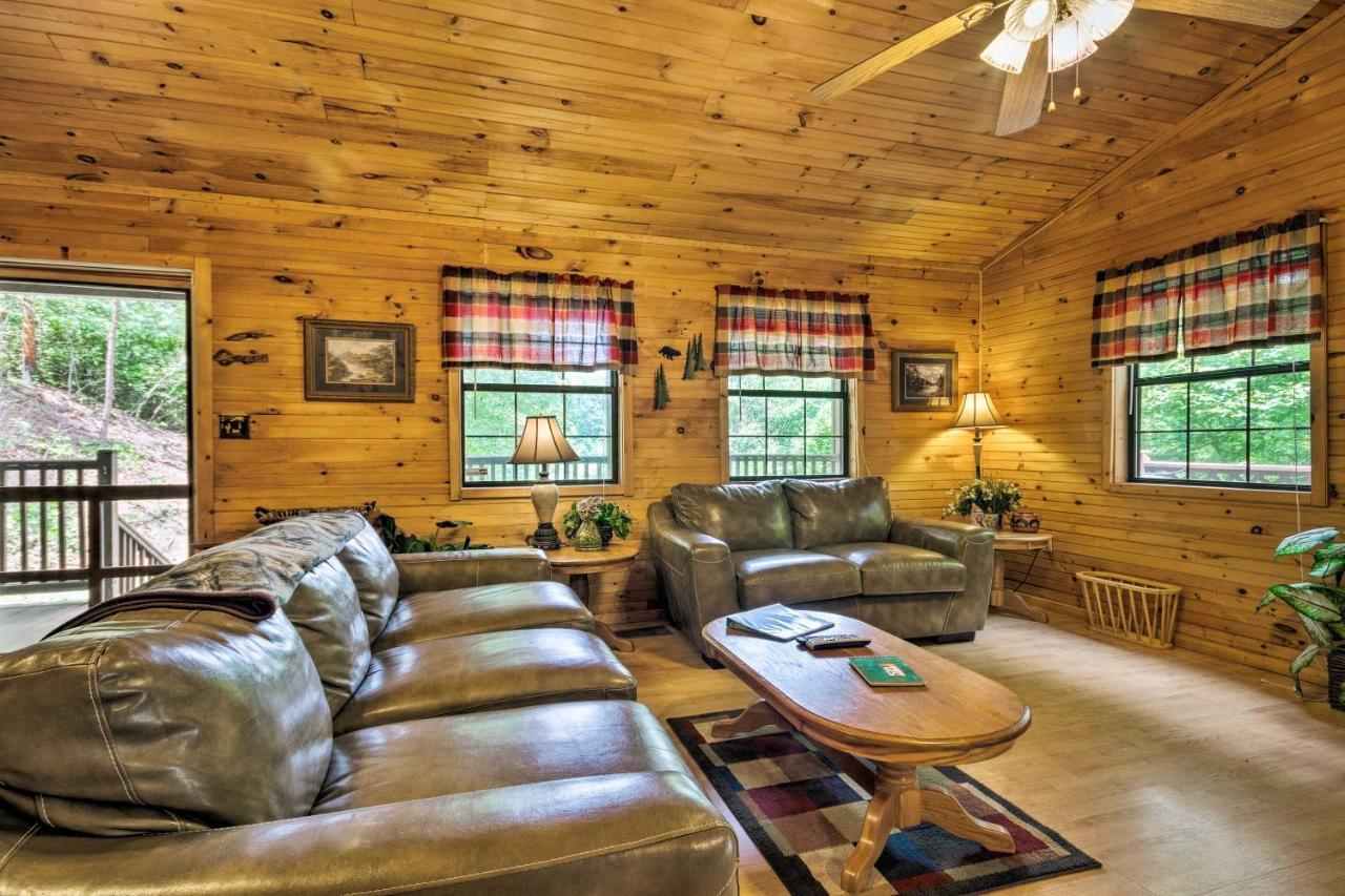 Bryson City Cabin In Smoky Mountains With Hot Tub! Esterno foto